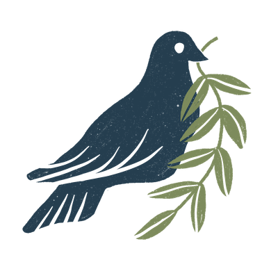 drawing of dove