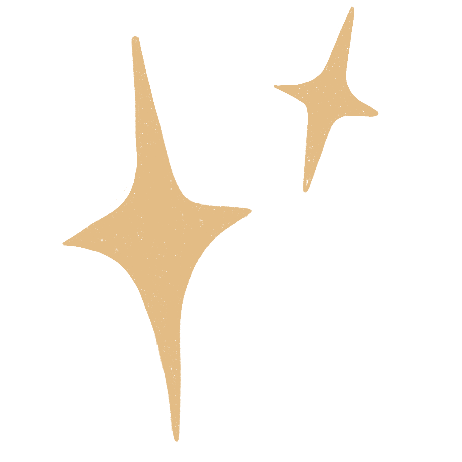 sketch of stars