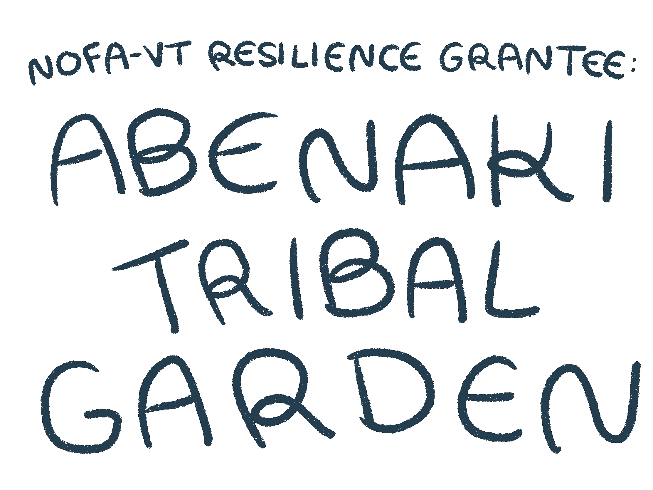 Abenaki Tribal Garden Wiggle Words