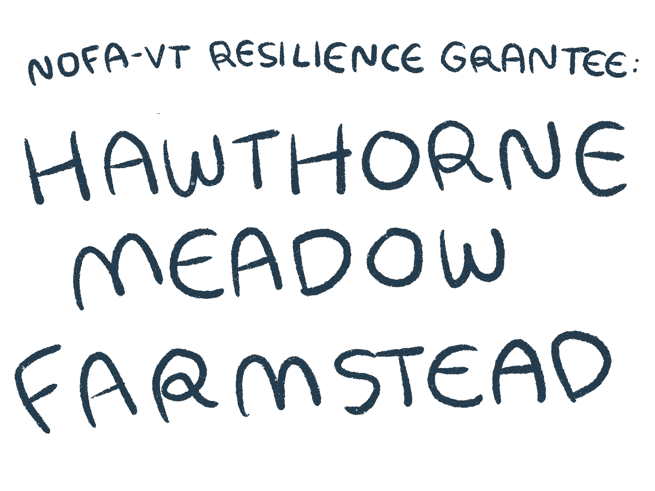 Hawthorn Meadow Farmstead Wiggle Letters