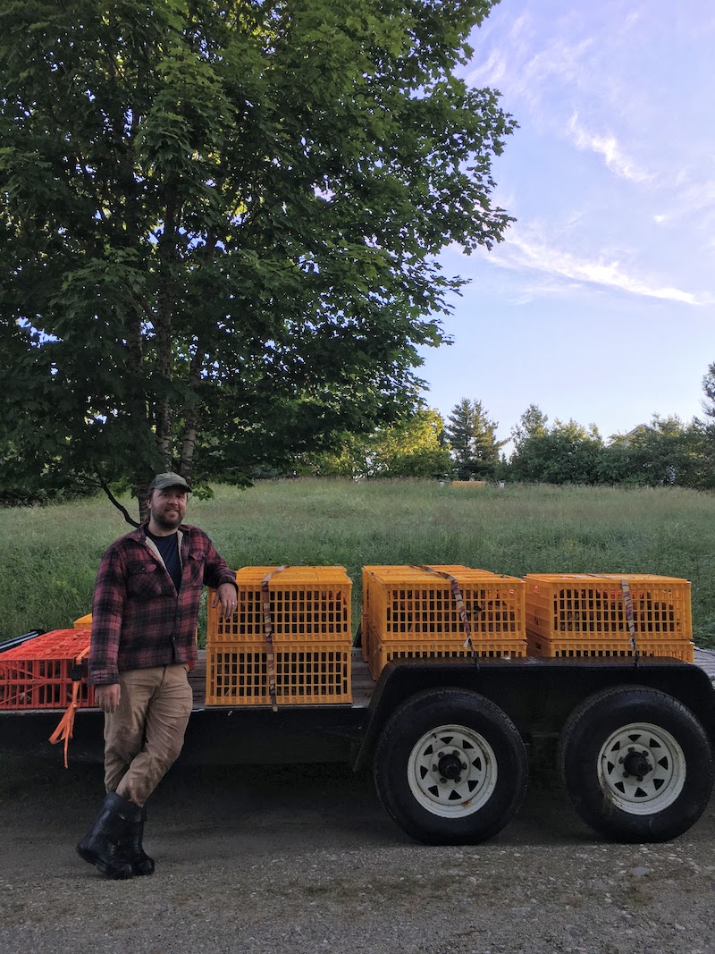 Keith stands by a truck