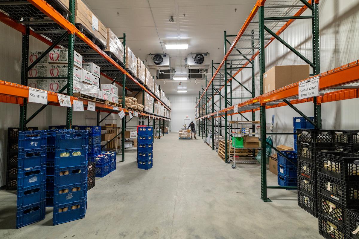 CAE Food Hub cold and frozen storage available