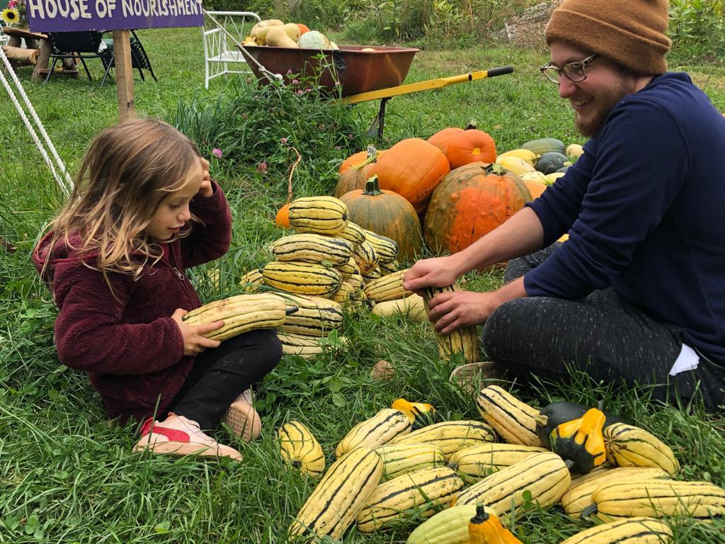 teaching, farming, learning