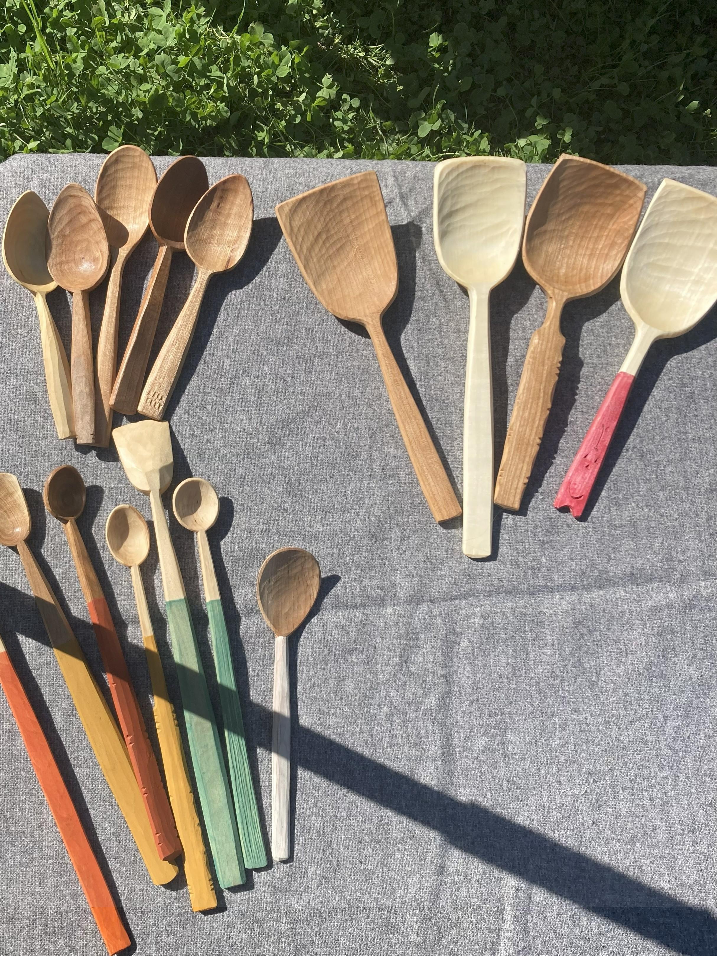 Carving Wooden Utensils 1