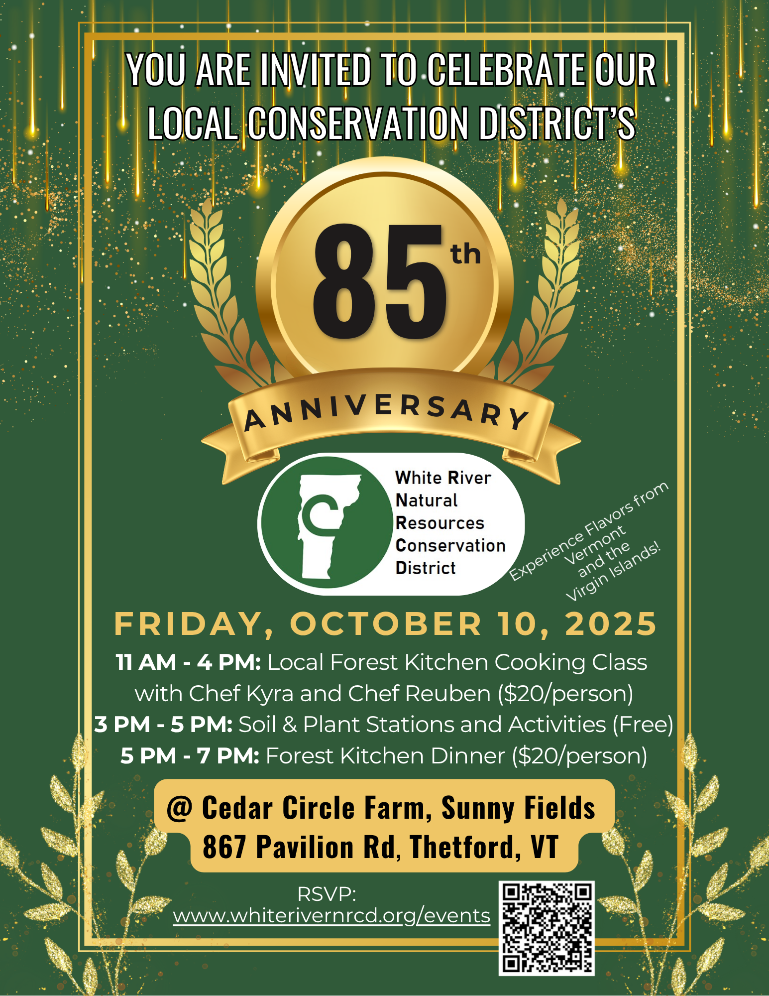 85th Anniversary Invitation