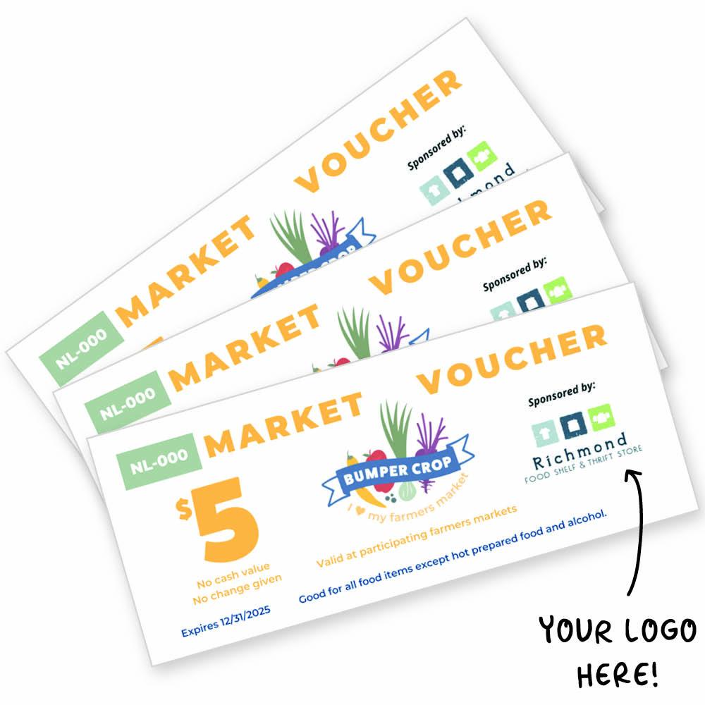 Bumper crop vouchers