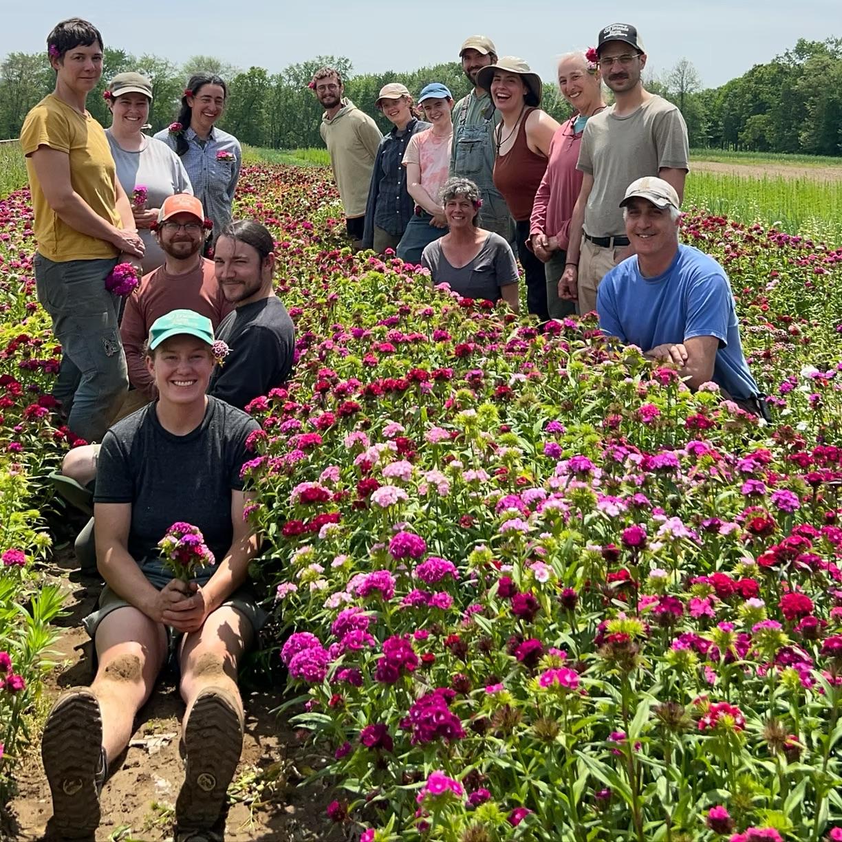 Old Friends Farm 2025 crew