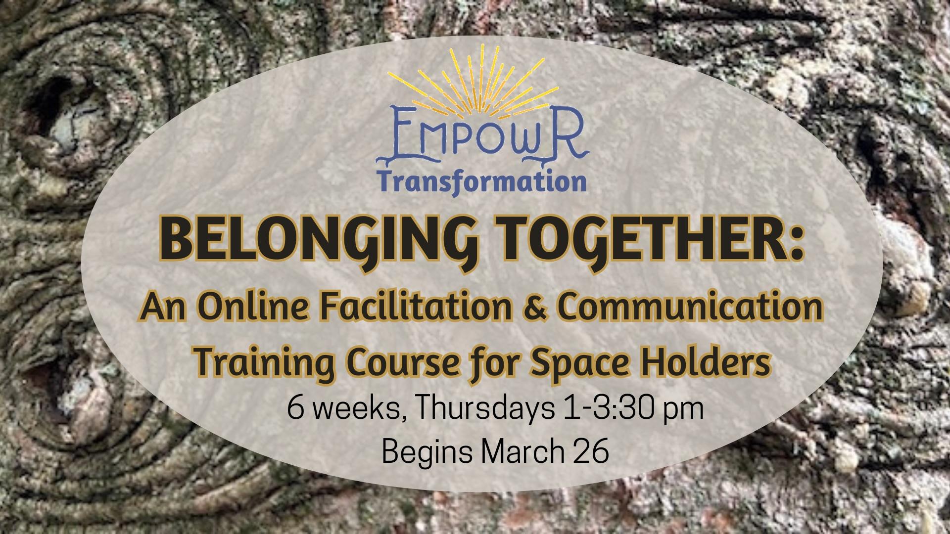 facilitation training course