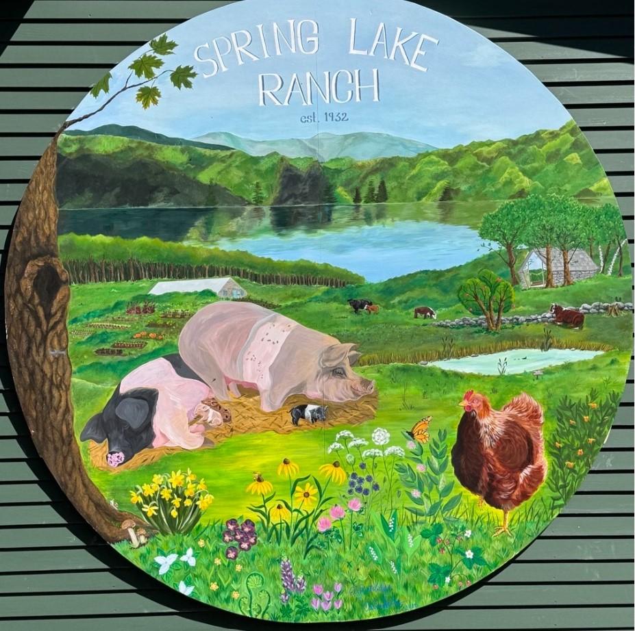 Spring Lake Ranch mural
