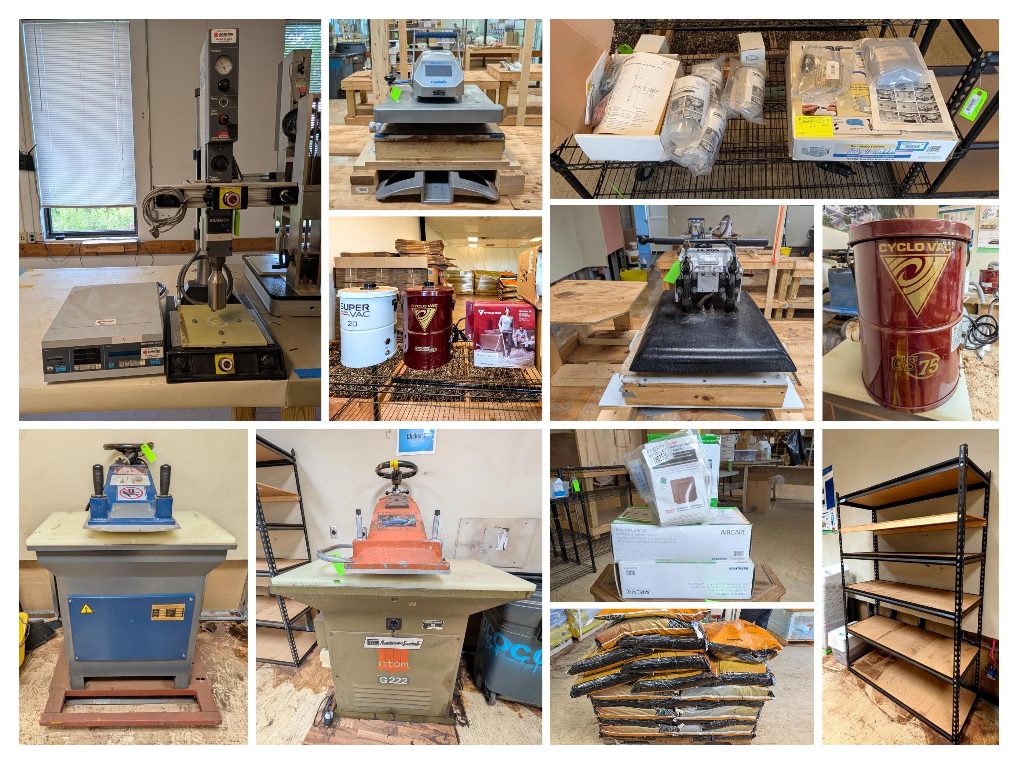 collage of cultivation and production items