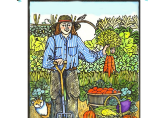 Shelburne Farmers Market graphic logo