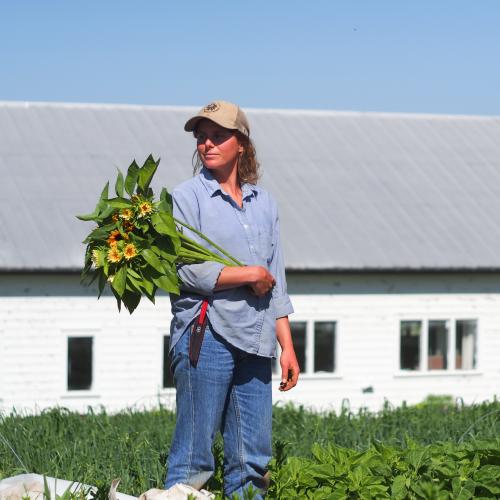 Katie Rose Leonard Head Over Fields Farm Charlotte Vermont