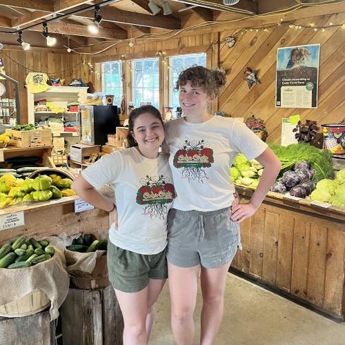 Cedar Circle farmstand staff members