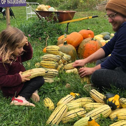 teaching, farming, learning