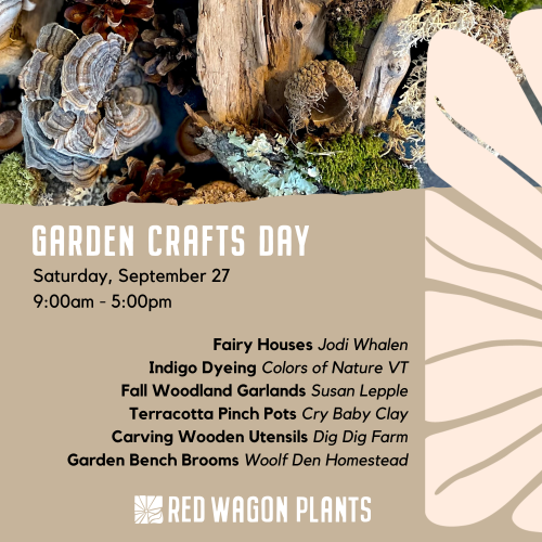 Garden Crafts Day Class List