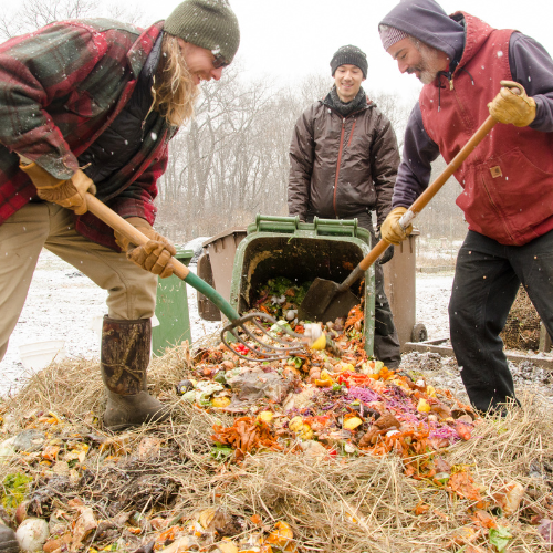 compost turning