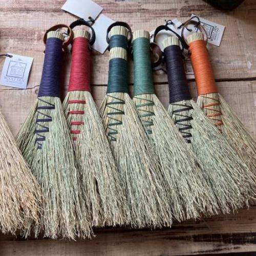 Garden Bench Broom-making
