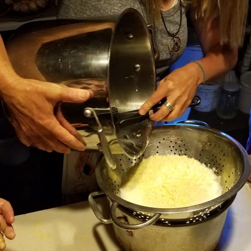 Making Ricotta