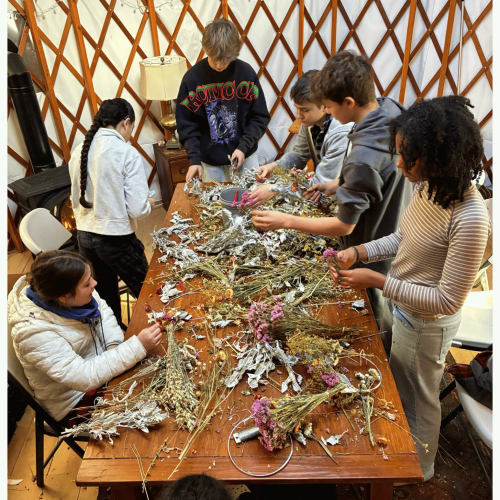 The Chicken Coop School Dried Flower Creations