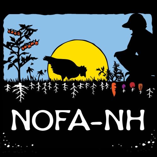 NOFA-NH logo with bird and sun