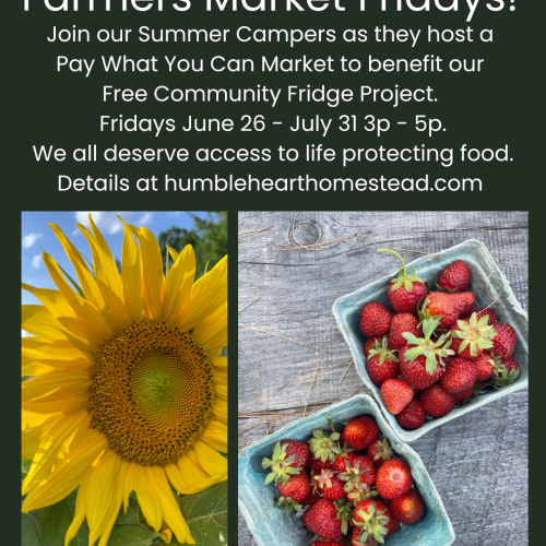 Humble Heart Pay-What-You-Can Farmers Market Fridays