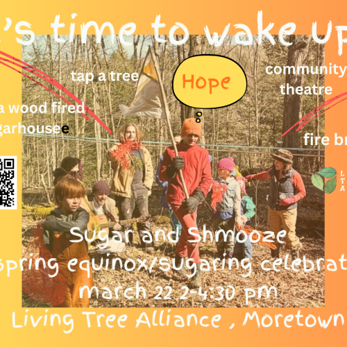 bringing gifts to Mother Earth to wake her from slumber