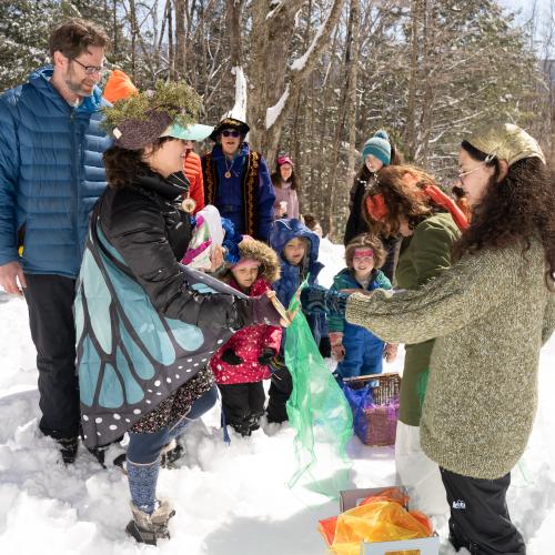 Everyone participates in our joyous gathering to awaken humanity to hope!