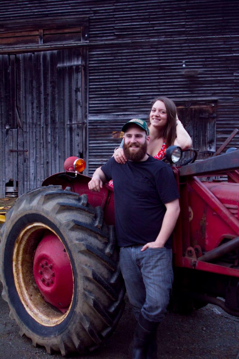 Clearfield Farm Granville, VT Melissa and John