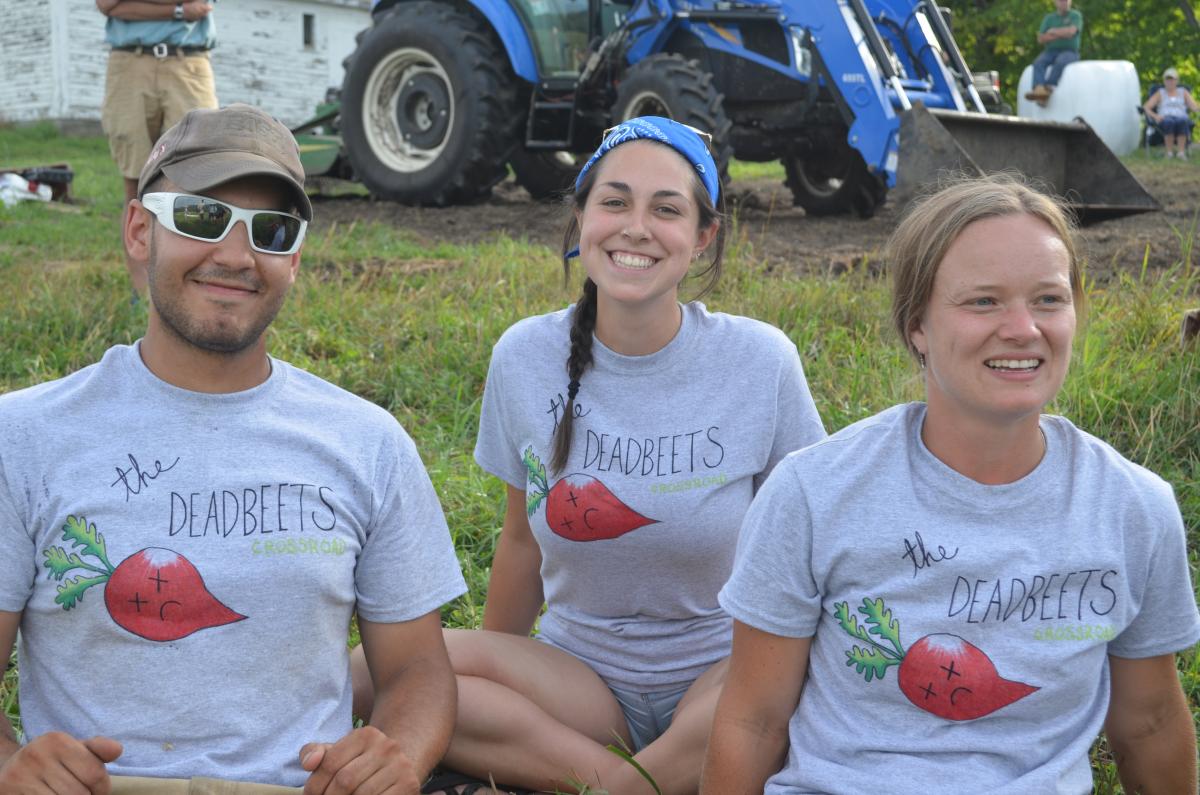 A team of young farmers